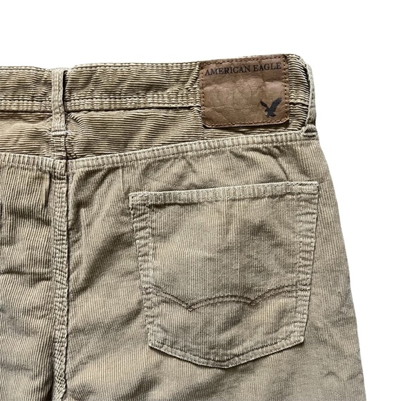 American Eagle Outfitters Tan Corduroy Pants Waist 34, 36 - Picture 4 of 5